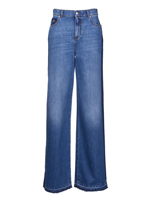 Wide leg jeans ALEXANDER McQUEEN | 775894QMABJ4109